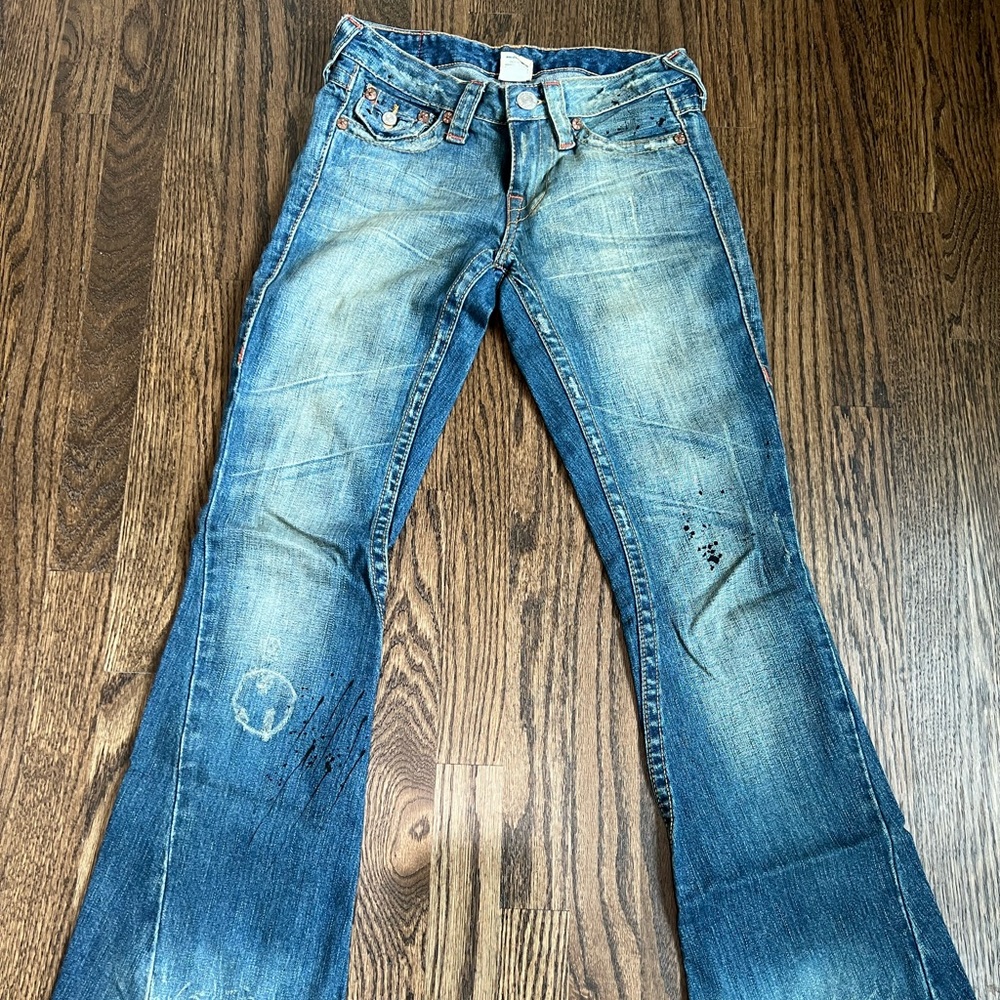 True religion size 25 womens jeans